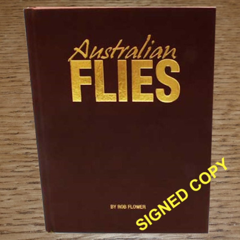 Australian Flies  Limited Edition Leather Bound Rob Flower