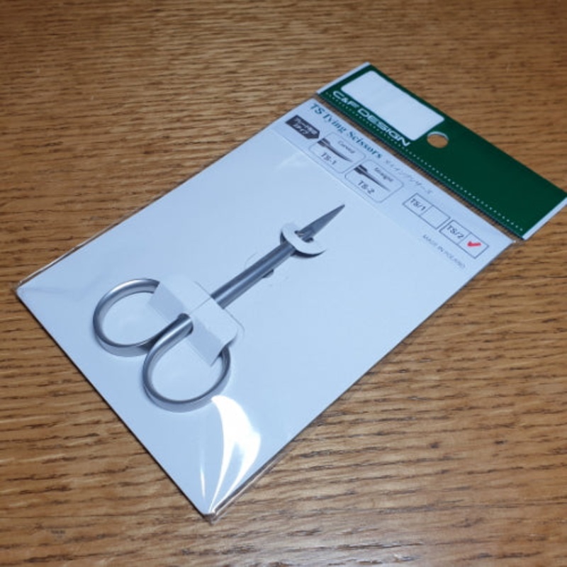 C&F Design TS-2 Fly Tying Scissors Straight