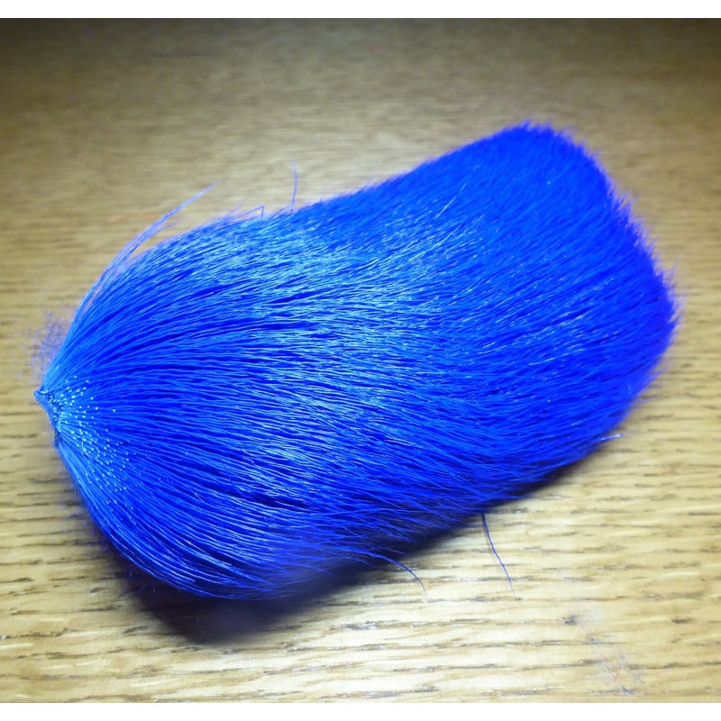 Spinning Deer Belly Hair Dyed Royal Blue