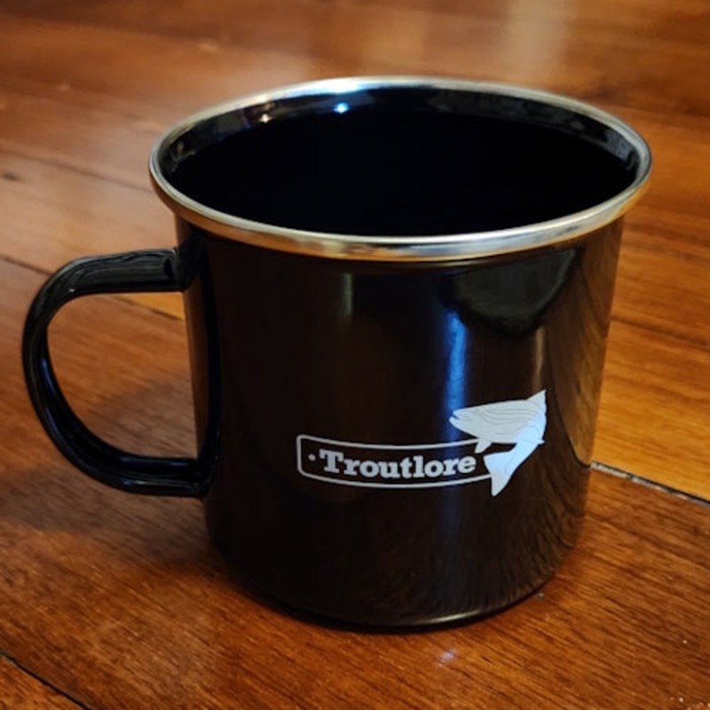 Troutlore Coffee Mug Black