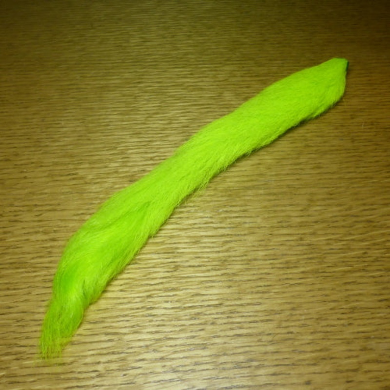 Hareline Calf Tail Chartreuse