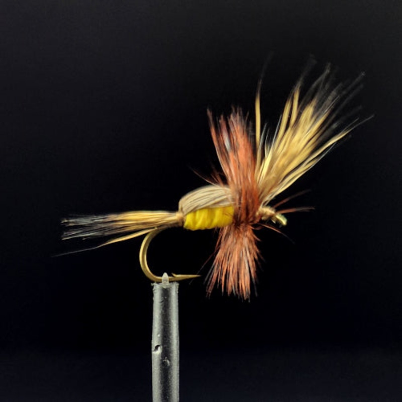 Yellow Humpy Dry Fly||12