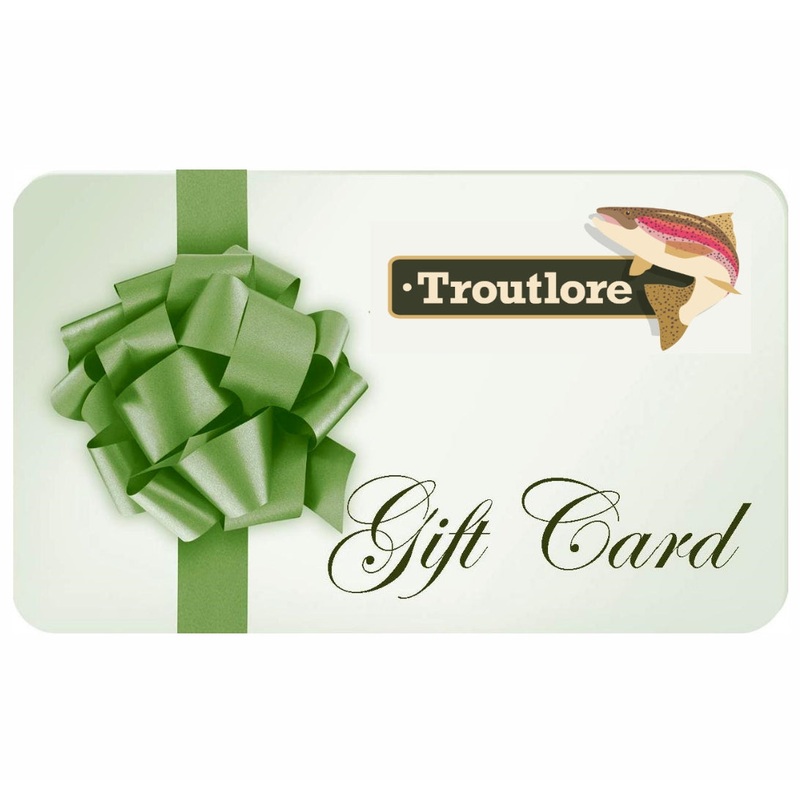 Troutlore Gift Voucher|$30.00|$50.00|$70.00|$100.00|150|$200|$500