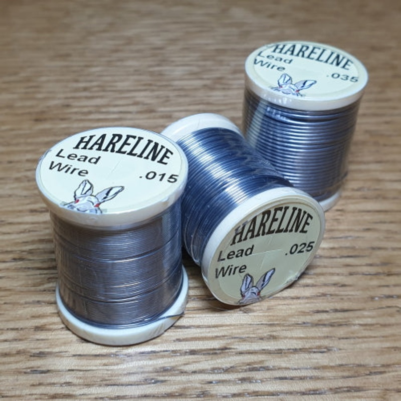 Hareline Soft Round Lead Wire|.015|.025|0.35