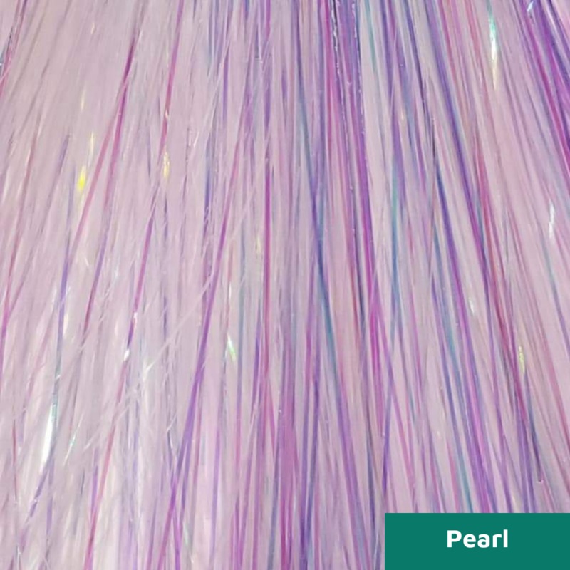 Flashabou|Black|Bronze|Copper|Gold|Gunmetal / Blue Steel|Ice Blue Pearl|Lime Green|Olive/Pearl|Pearl|Pink/Pearl|Purple|Red|Silver|Salt & Pepper|Fucshia|Red/Pearl|Pink