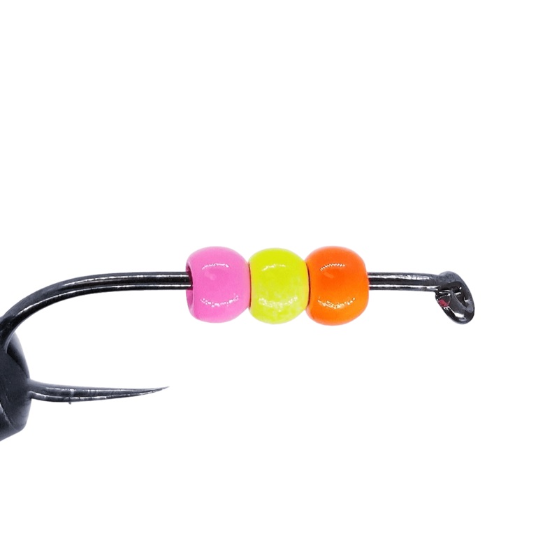 Togens Brass Fluorescent Cool Beads