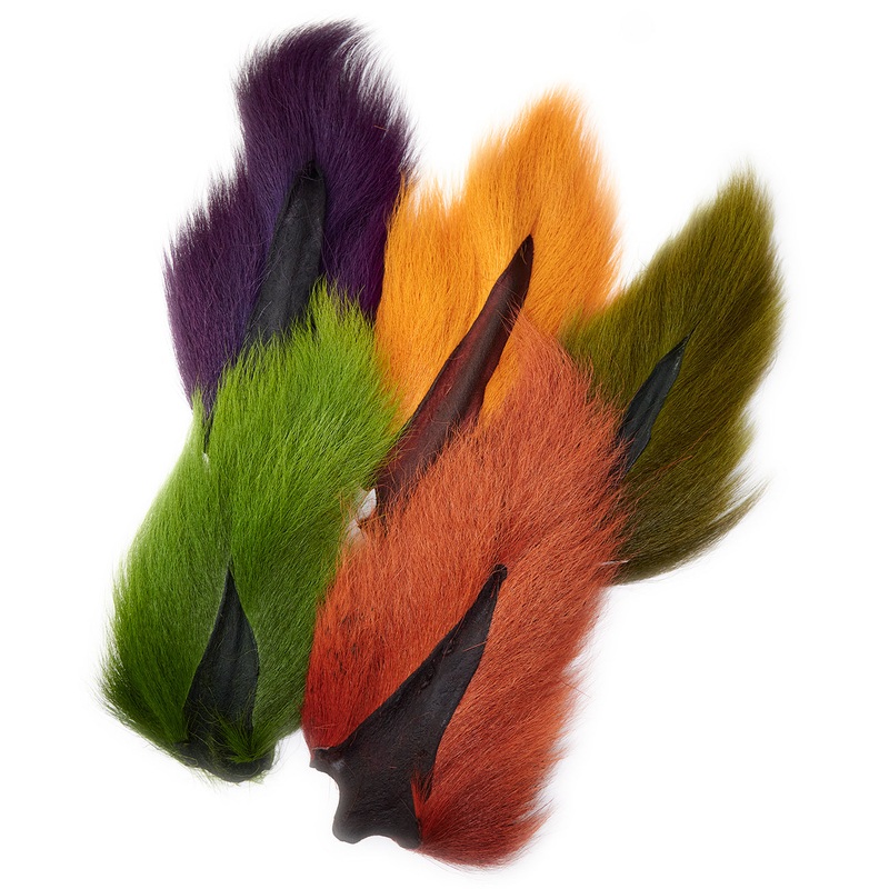 Select Bucktail Medium|Olive|Yellow|Brown|Red|Black|Dark Olive|Fluo Chartreuse|Tan|Cream