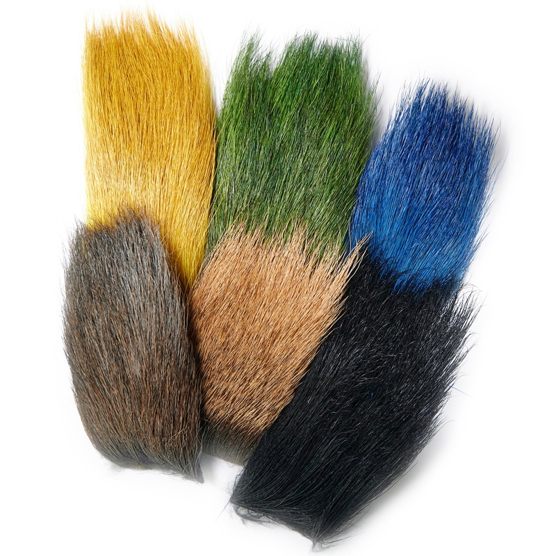 Elk Rump|2×3|Black|Blue Damsel|Gray Drake|Natural|Yellow|Olive