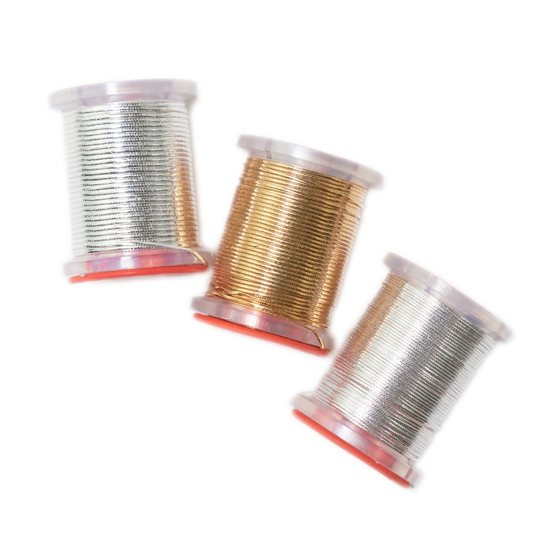 French Oval Tinsel|X-Small|Small|Medium|Large|X-Large|Gold|Silver