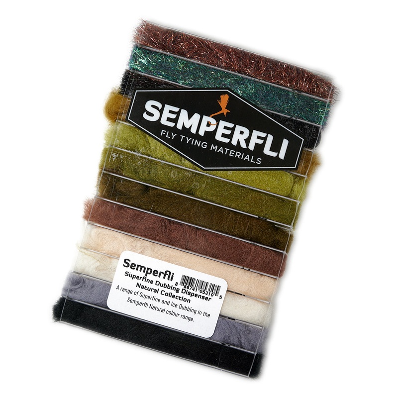 Superfine Dubbing Dispenser Natural Colours Collection