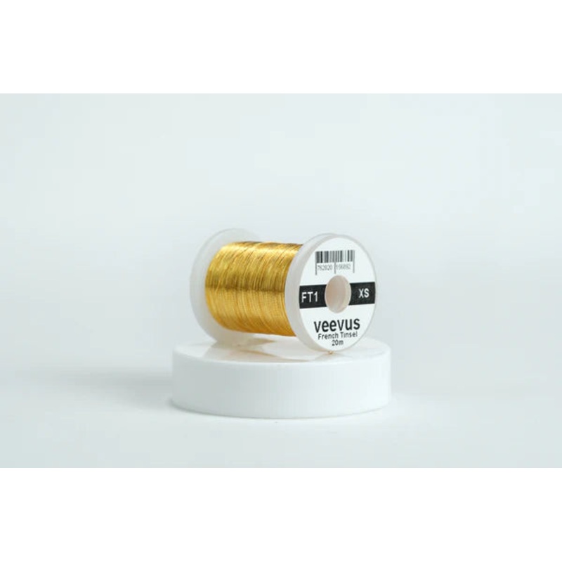 VEEVUS French Tinsel|X-Small|Small|Medium|Large|Gold – FT1|Copper – FT2|Silver – FT3