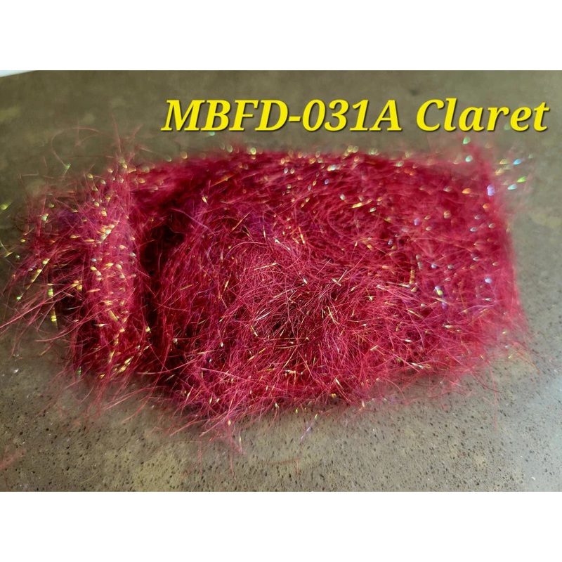 MONSTER BUSH FUR DUBBING|Olive|Brown|Claret|Dark Claret|Black|Damsel Nymph Olive|Variegated Leech|Fl. Coalfire|Fl. Shrimp|Fl. Steelhead Slammer|Fl. Orange|Fl. Chartreuse|Purple|Fl. Pink|Fl. Yellow|Rusty Crawfish|Peacock