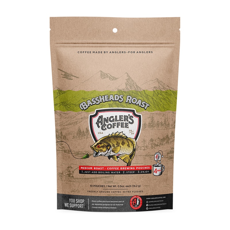 Bassheads Single Serve Medium Roast – Fresh Brew Coffee Pouch