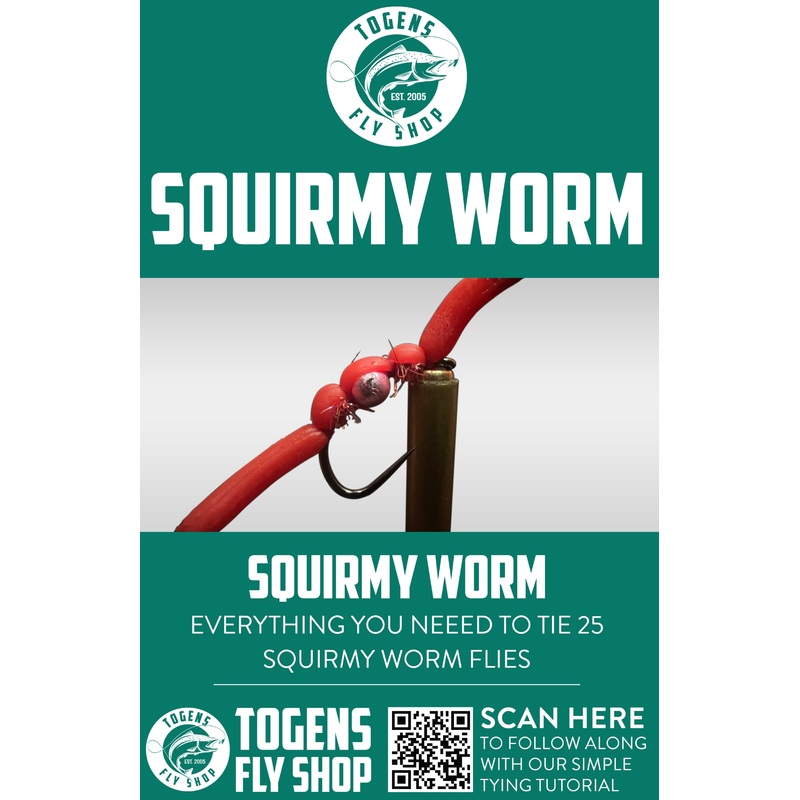 Squirmy Worm Fly Tying Kit