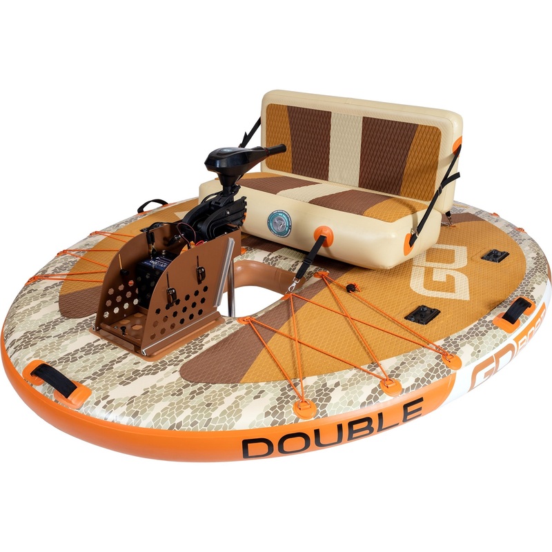 Double Fish|No Battery  Requires separate purchase|12V 30Ah 2-4 hr run time|12V 50Ah 4-6 hr run time