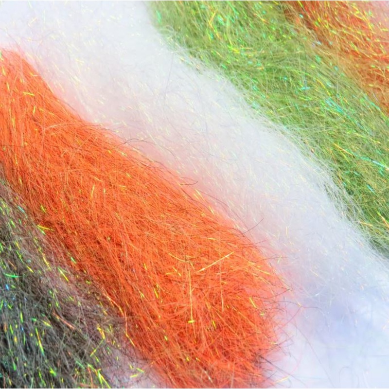 Frenzy Fiber|Black|Belly White|Midnight|Red|Lime