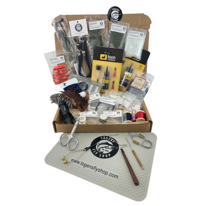 Beginner Fly Tying Kit w Vise