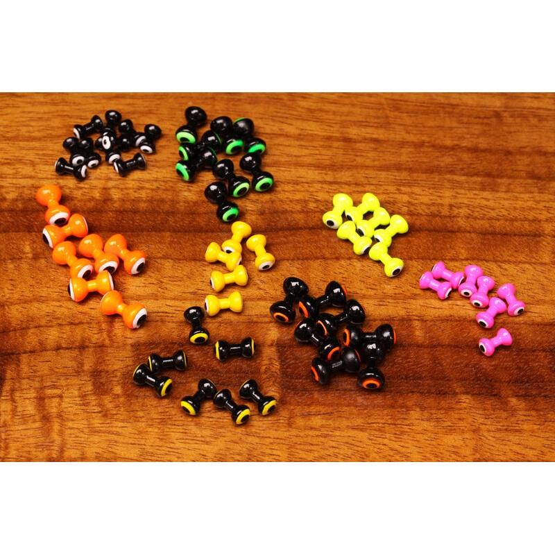 DOUBLE PUPIL LEAD EYES|Large|Medium|Small||4 BLK W/FL ORG AND BLK||8 CHART W/WHT AND BLK||9 BLK W/YLLW CHART AND B||7 FL PINK W/WHT AND BLK||3 BLKW/FL CHART AND BLK||5 FL ORG W/WHT AND BLK||6 YLLW W/WHT AND BLK||2 BLACK W/YLLW AND BLACK||10 RED W/WHT AND