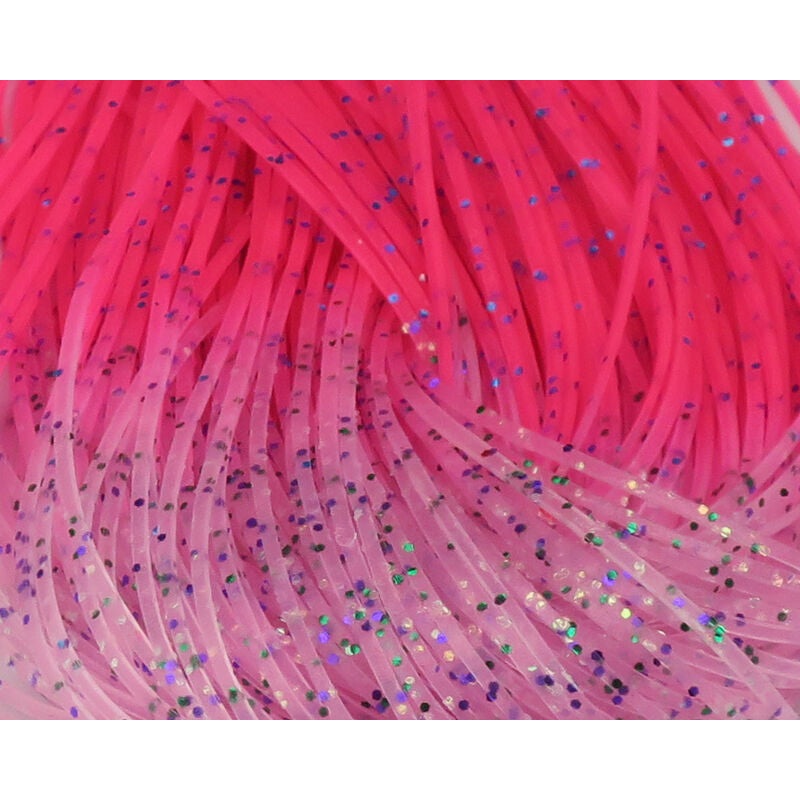 CRAZY LEGS HOT TIPPED|SALMON PINK/HOT PINK TIPPED|BLACK/PURPLE TIPPED|CLEAR PEARL/FL ORANGE TIPPED|PURPLE/FL ORANGE TIPPED|HOT PINK/FL ORANGE TIPPED|FL FUCHSIA/PURPLE TIPPED|YELLOW CHART/GREEN CHARTREUSE TIPPED|YELLOW CHART/FL ORANGE TIPPED|BLACK/FL ORANG