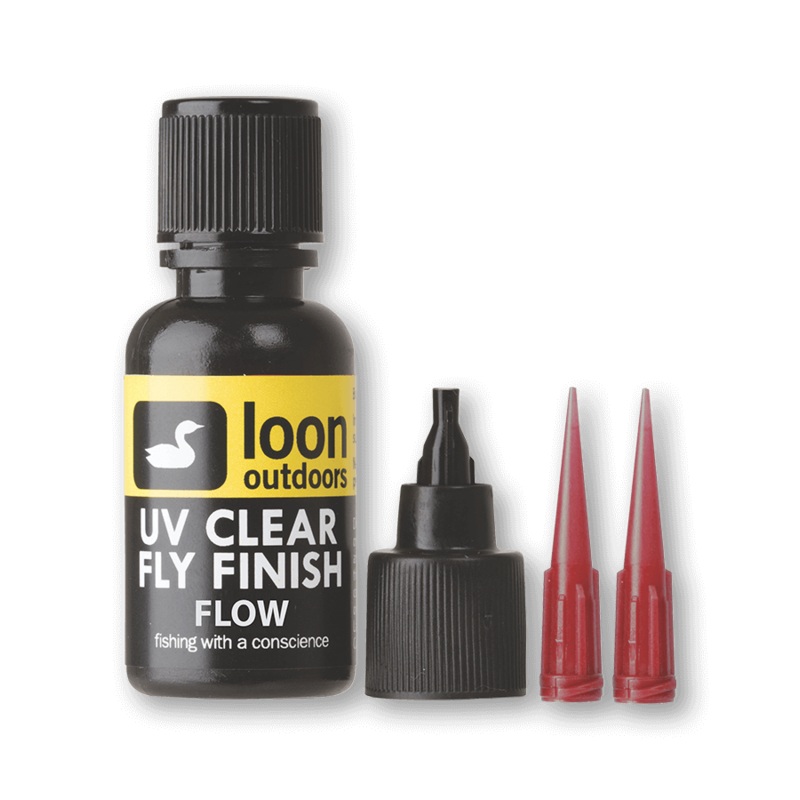 UV CLEAR FLY FINISH 1/2OZ|FLOW|THIN|THICK