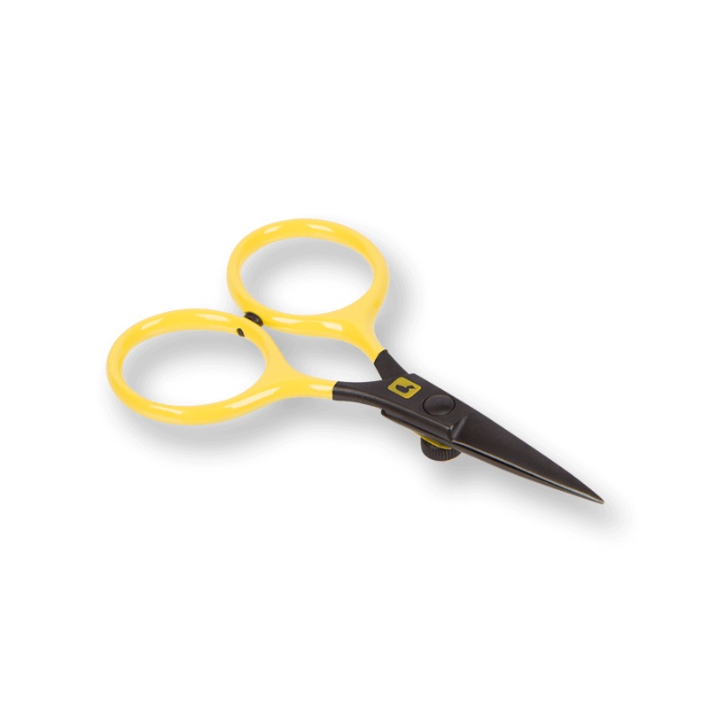 RAZOR SCISSORS|4″|5″|YELLOW|BLACK