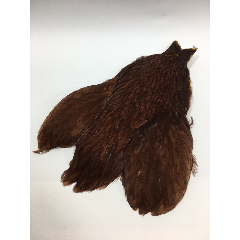 4 BS HEN CAPE|BROWN|BLACK|MEDIUM GINGER|GRIZZLY|WHITE DYED MEDIUM DUN|NATURAL MEDIUM DUN
