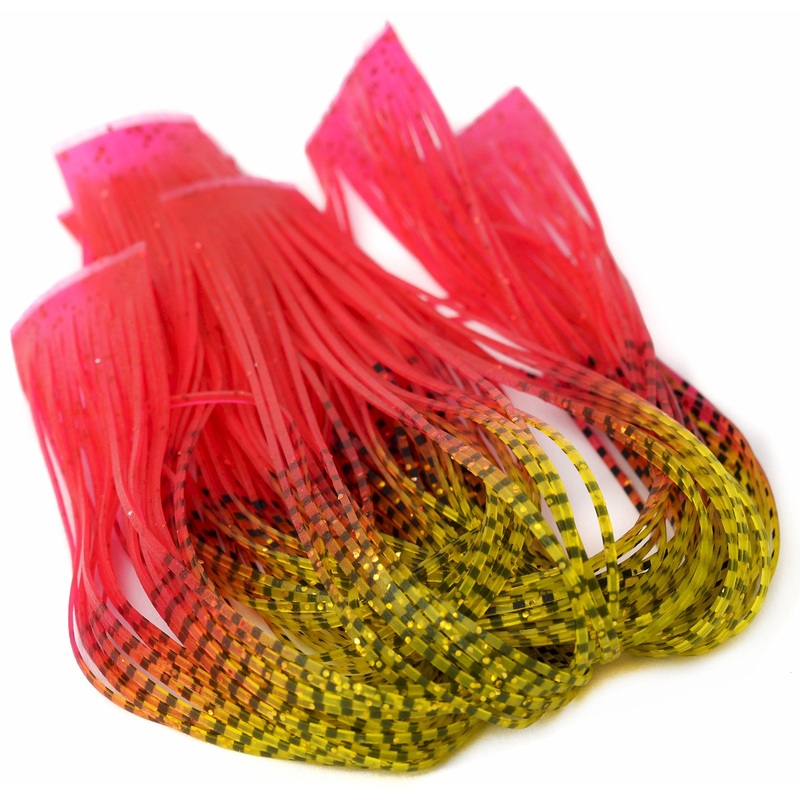 BARRED FIRE TIP SILI LEGS|HOPPER YELLOW/RED TIP|ORANGE/RED TIP|SAND/ORANGE TIP|AVOCADO/ORANGE TIP|LIGHT PUMPKIN/ORANGE TIP|LIGHT PUMPKIN/RED TIP|FL CHART/HOT LIME TIP|Standard