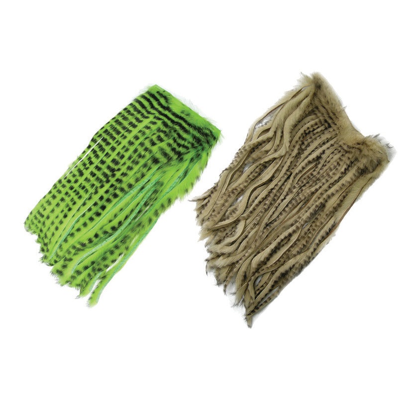 BARRED RABBIT HALF SKIN ZONKED