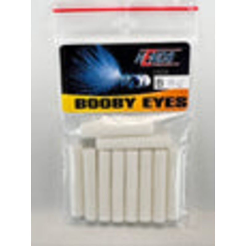 BOOBY EYES|WHITE|YELLOW|ORANGE|CHARTREUSE|BLACK|4MM|6MM|8MM