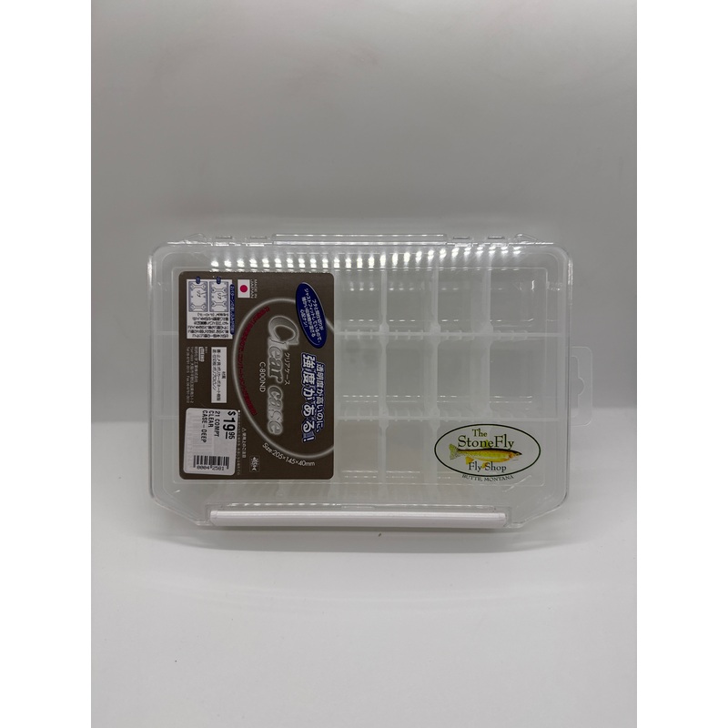 21 COMPT CLEAR CASE-DEEP