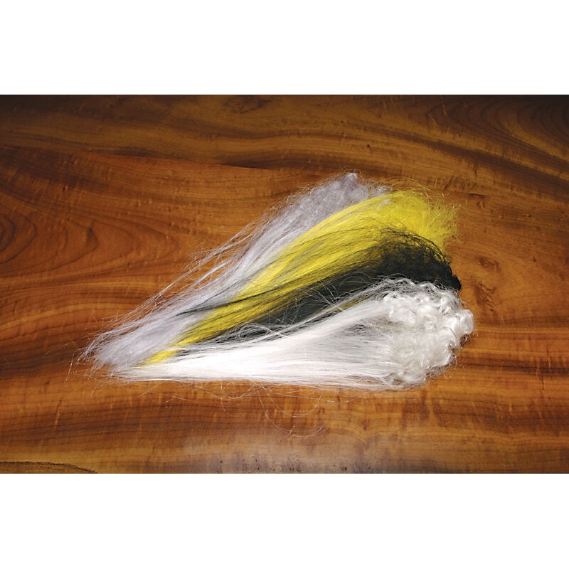 BIG FLY FIBER|BLACK|WHITE|YELLOW|GREEN|BLUE|RED|ORANGE|HOT PINK|NEON FL YELLOW|FL GREEN|SILVER GRAY