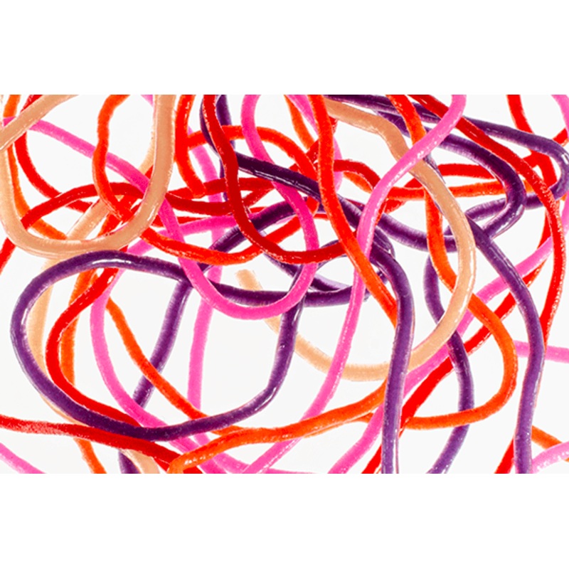 TRINA’S SQUIRM MATERIAL|BROWN|FL FIRE ORANGE|RED|PURPLE|HOT PINK|TAN|PINK|WINE|SMALL|MEDIUM