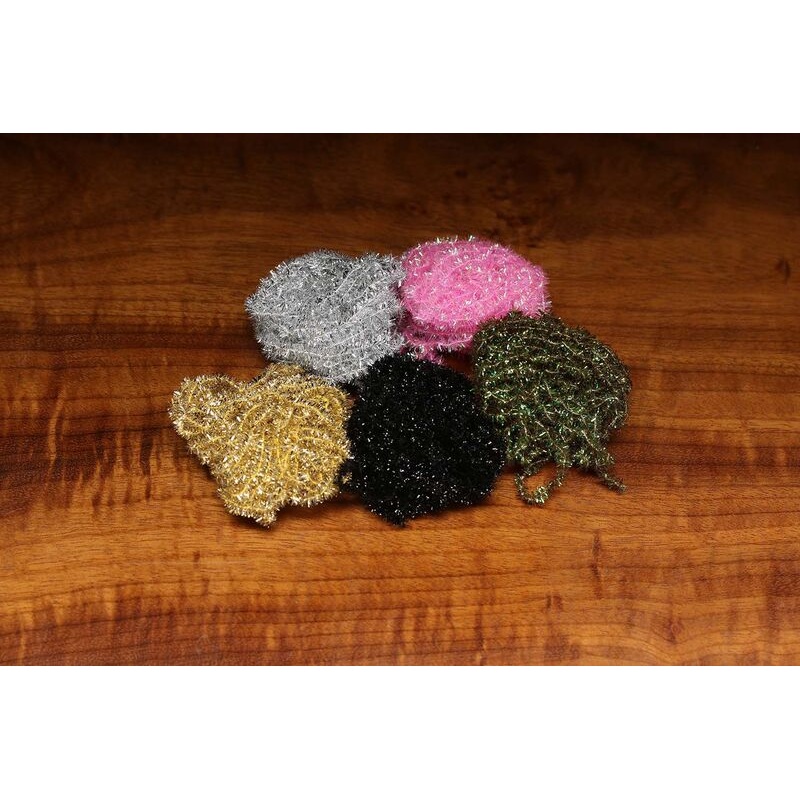 SOLID TINSEL CHENILLE|SILVER|RED|RAINBOW|PEARL|GOLD|COPPER|BLACK