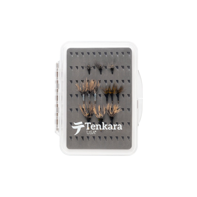 12 Tenkara Flies in Box