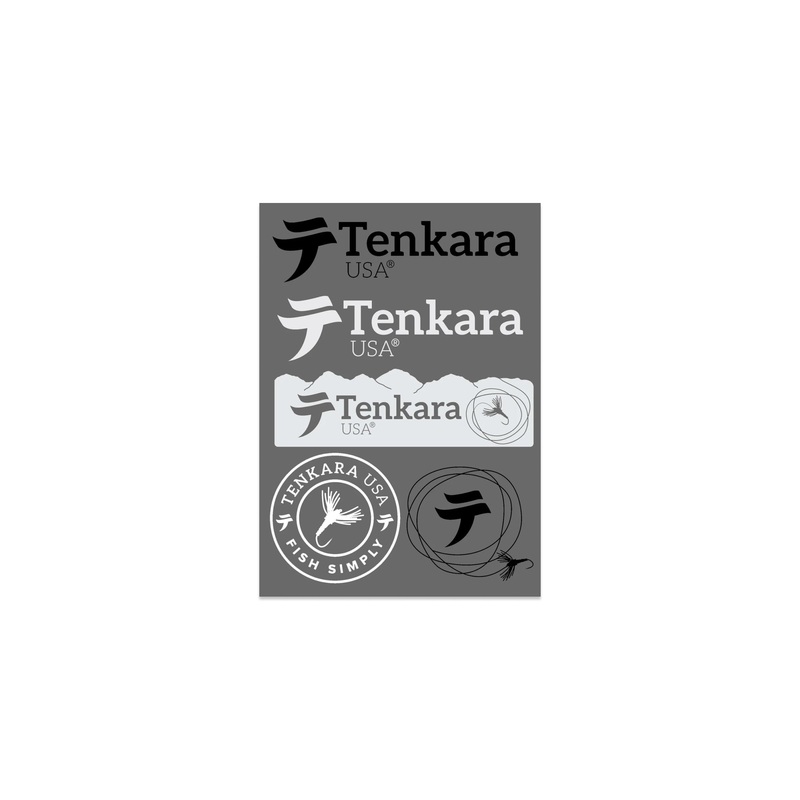 Tenkara USA Stickers (sheet of 5)