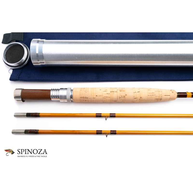 Uslan Bamboo Fly Rod 8′ 2/2 #6 (Refinished by Sam Carlson) [SALE PENDING]