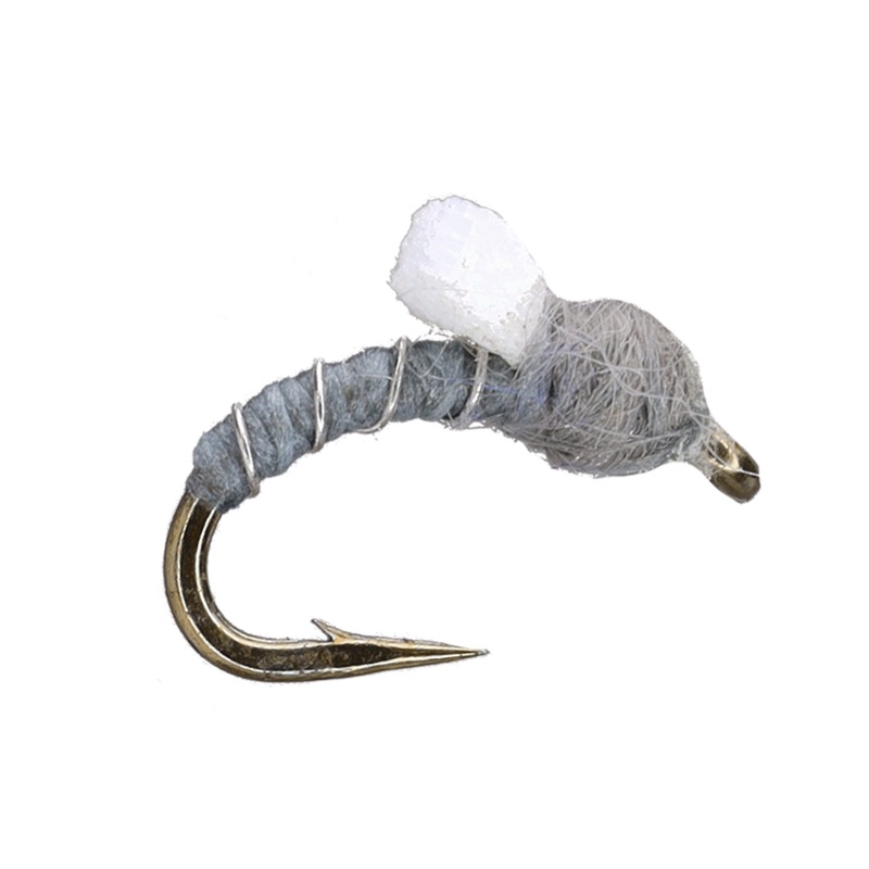 Foam Wing Emerger|Gray|Black|22|24
