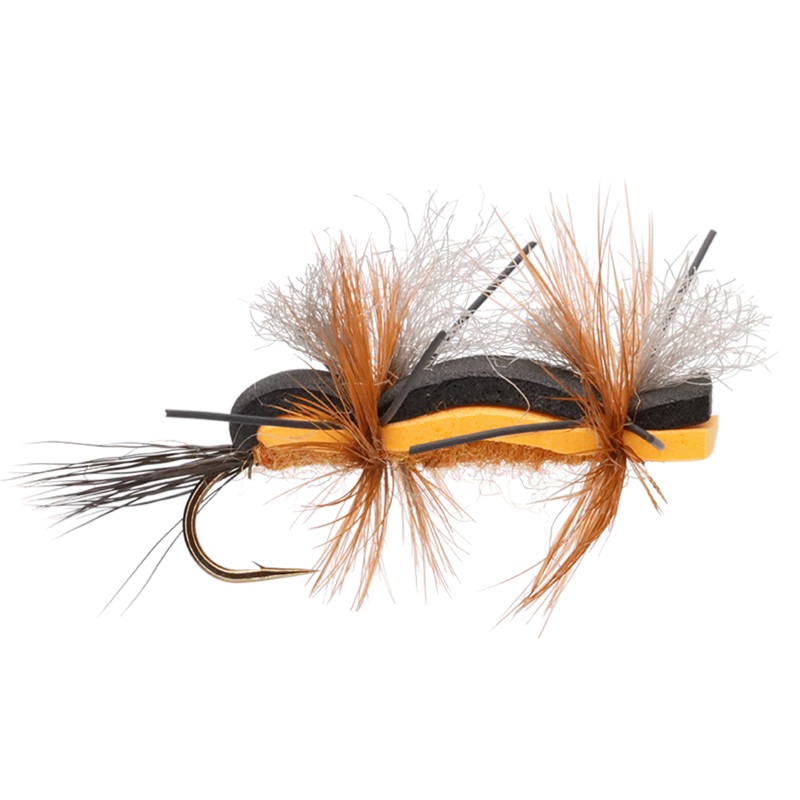 Orange Double Humpy|Orange|Yellow