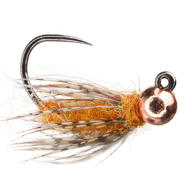 Tungsten Soft Hackle|Natural|Rust
