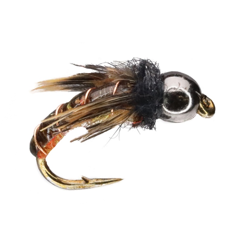 Bead Caddis|12|14|16|Green|Chartreuse|Rusty|Pearl