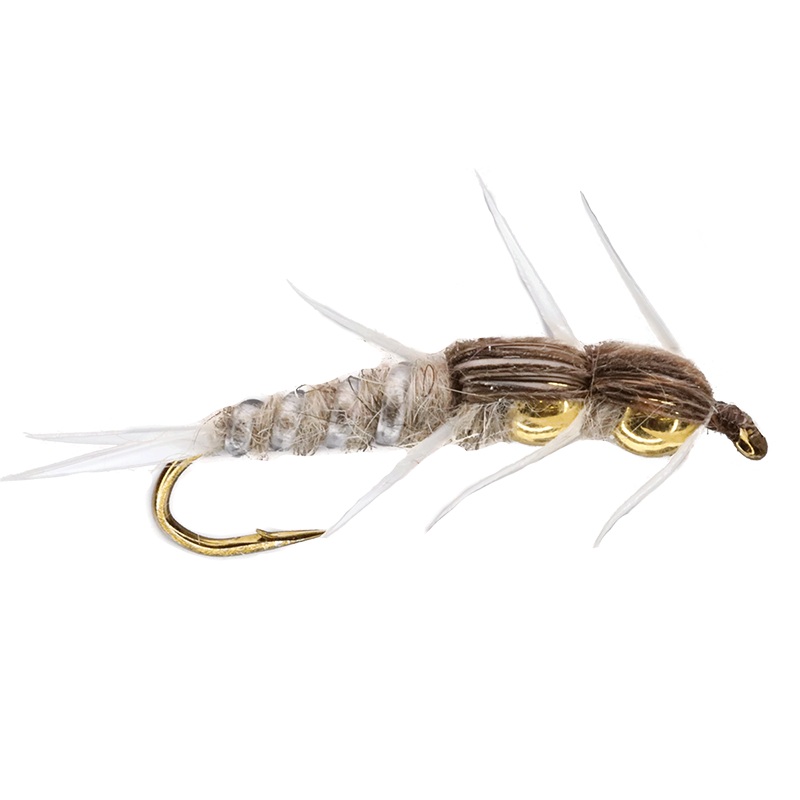 Double Bead Stonefly|Natural|Black|Olive