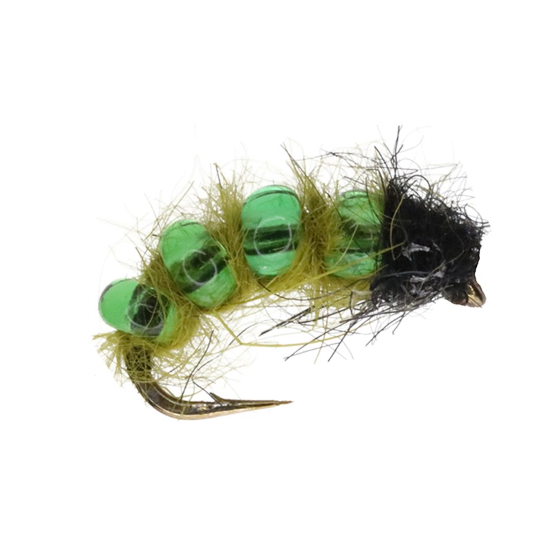 Killer Caddis|Green|Red|Orange|Bronze|14|16