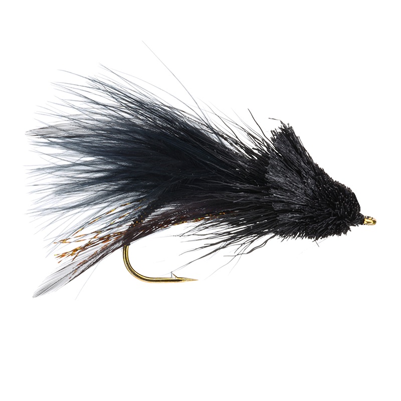 Deer Hair Diver|Black|Yellow|Chartreuse