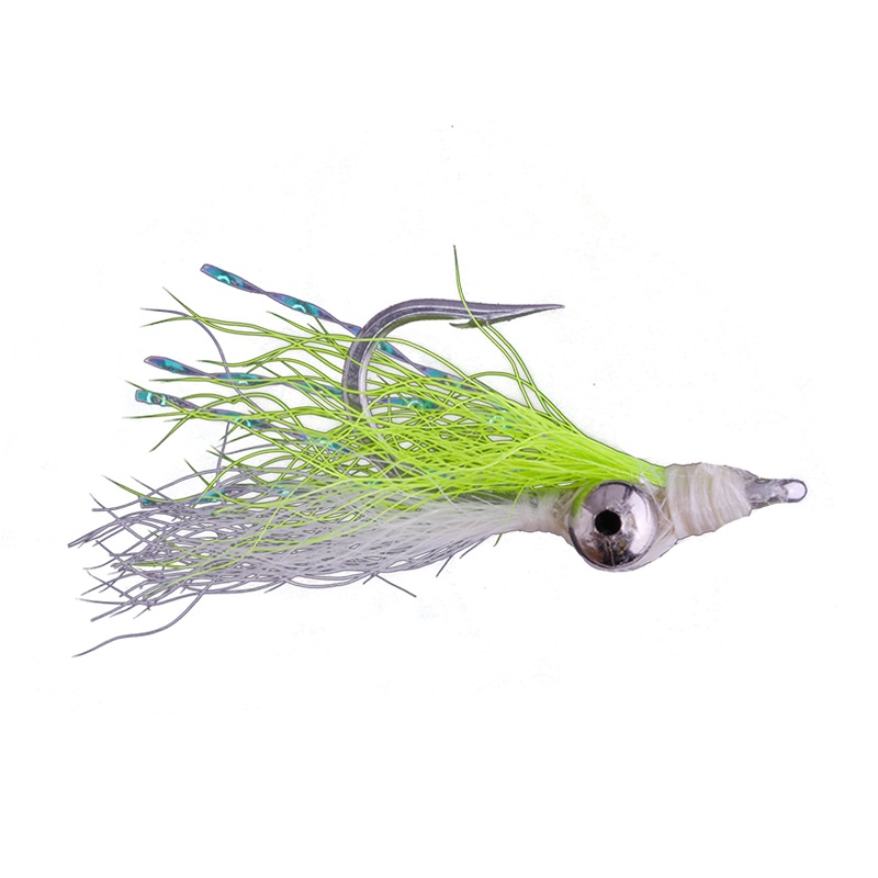 Mini-Clouser Minnow|Sand|Chartreuse/ White|Brown/Yellow|Pink/ White|White/ Gray|Brown/ White|Black/ Yellow