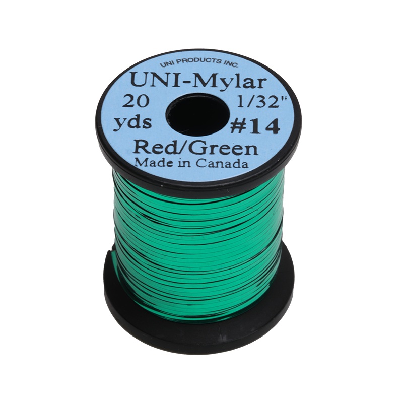 UNI Mylar Double Sided Tinsel|Red/Green|Peacock/Orange