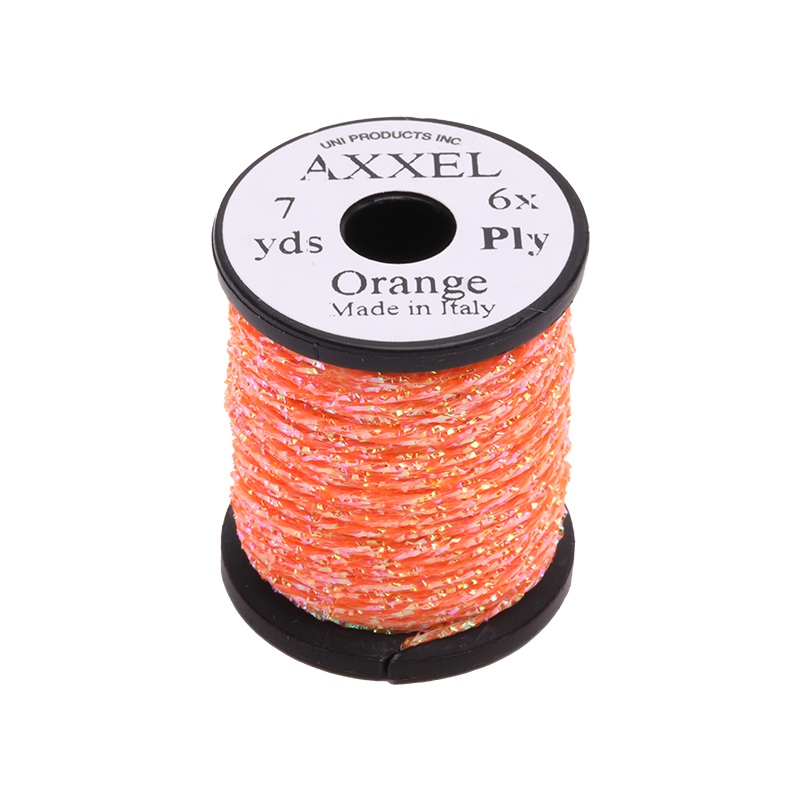 Axxel Braid Thread|Orange|Salmon|Fuschia Blue|Pink|Holographic Silver|Royal Blue|Pearl|Holographic Gold|Black|Silver Black|Red|Silver|Gold|Rainbow White|Peacock|Copper|Green|Rainbow Black