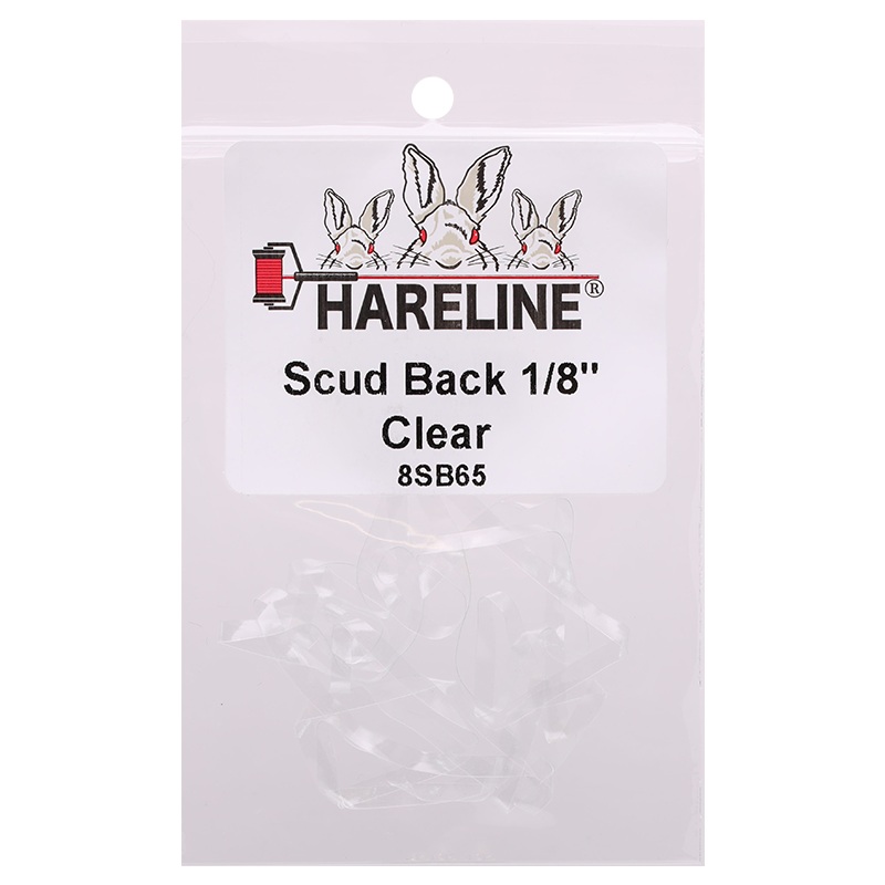 Hareline Scud Back|Clear|Light Olive|Olive|Summer Duck|Tan