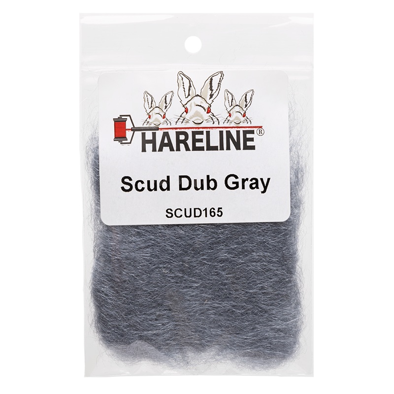 Hareline Scud Dub|Gray|Shrimp Scud|Light Shade Rainbow|Dark Shade Rainbow