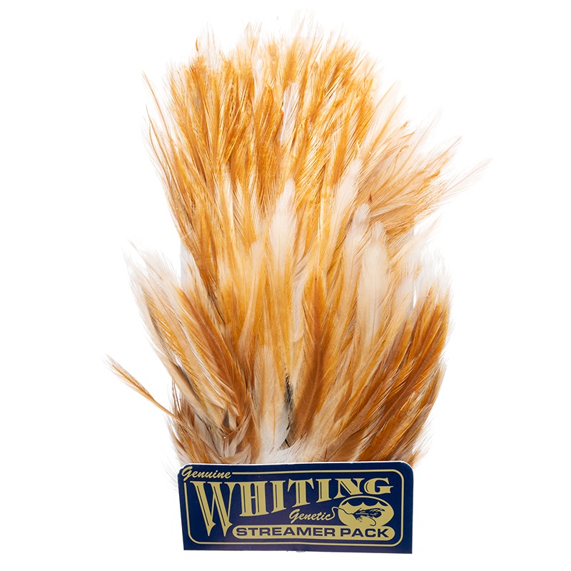 Whiting Farms Streamer Pack|Medium Ginger|Black