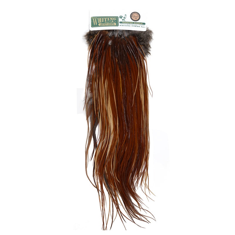 Whiting Herbert Miner Saddle|Medium Brown|Golden Badger|Grizzly|Light Tan Dun